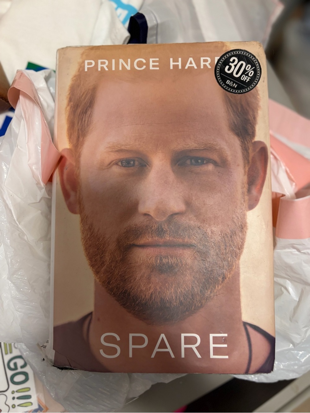 Spare The Story of Prince Harry  Hard Cover